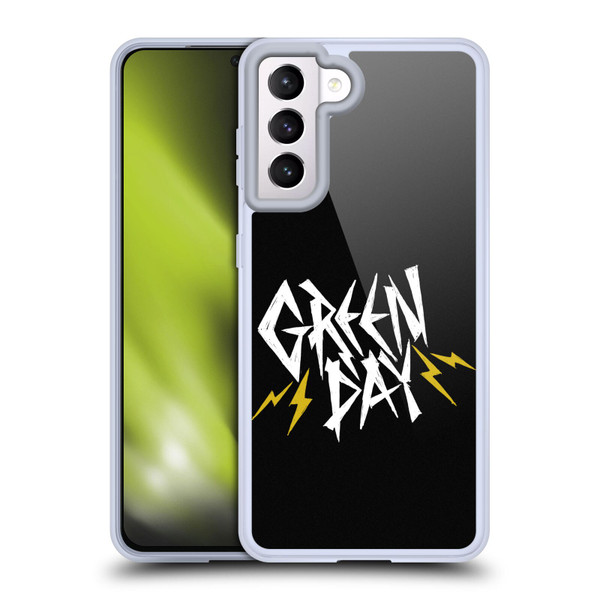 Green Day Graphics Bolts Soft Gel Case for Samsung Galaxy S21 5G