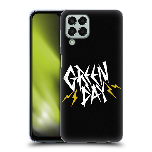 Green Day Graphics Bolts Soft Gel Case for Samsung Galaxy M33 (2022)