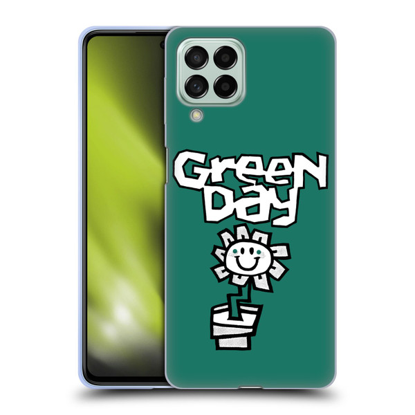 Green Day Graphics Flower Soft Gel Case for Samsung Galaxy M53 (2022)