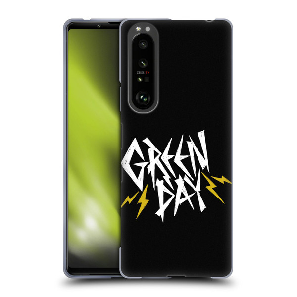 Green Day Graphics Bolts Soft Gel Case for Sony Xperia 1 III