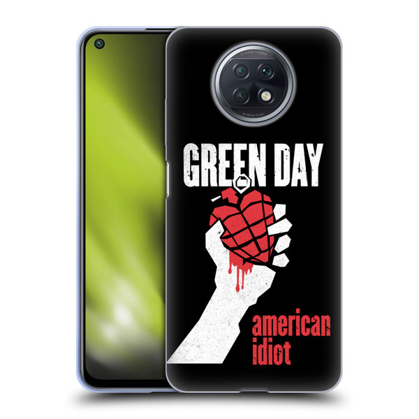 Green Day Graphics American Idiot Soft Gel Case for Xiaomi Redmi Note 9T 5G