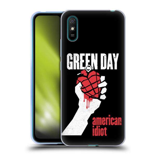 Green Day Graphics American Idiot Soft Gel Case for Xiaomi Redmi 9A / Redmi 9AT