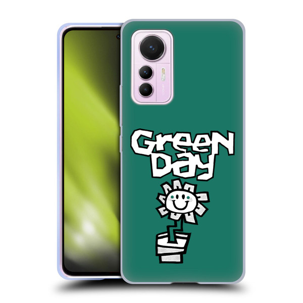 Green Day Graphics Flower Soft Gel Case for Xiaomi 12 Lite