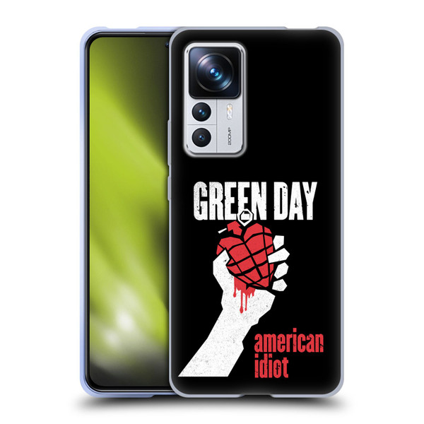Green Day Graphics American Idiot Soft Gel Case for Xiaomi 12T Pro