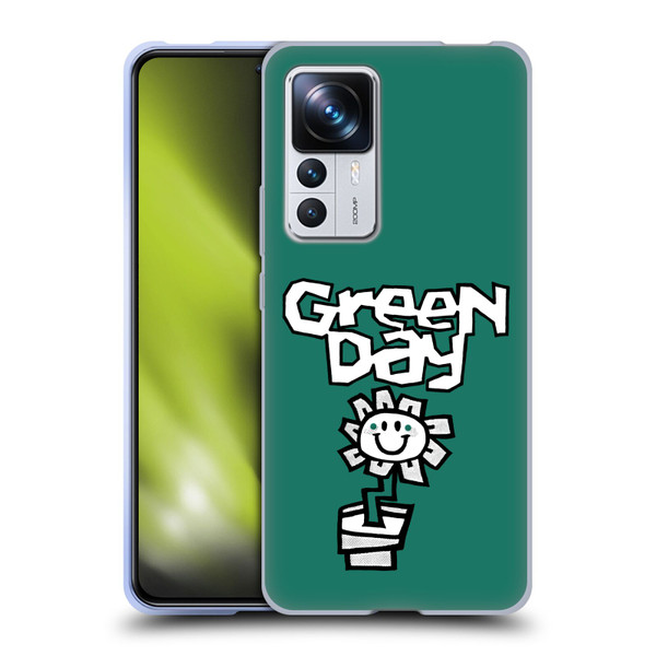 Green Day Graphics Flower Soft Gel Case for Xiaomi 12T Pro