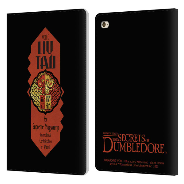 Fantastic Beasts: Secrets of Dumbledore Graphics Liu Tao Leather Book Wallet Case Cover For Apple iPad mini 4