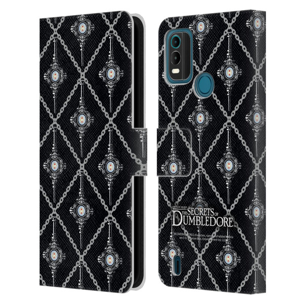 Fantastic Beasts: Secrets of Dumbledore Graphics Blood Troth Pattern Leather Book Wallet Case Cover For Nokia G11 Plus