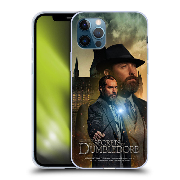 Fantastic Beasts: The Secrets of Dumbledore Character Art Albus Dumbledore Soft Gel Case for Apple iPhone 12 / iPhone 12 Pro