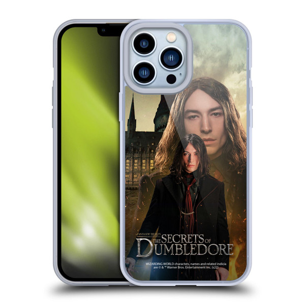 Fantastic Beasts: Secrets of Dumbledore Character Art Credence Barebone Soft Gel Case for Apple iPhone 13 Pro Max