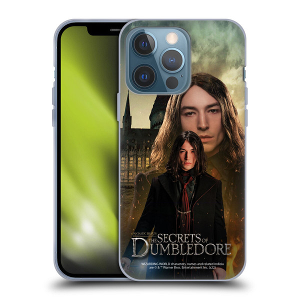Fantastic Beasts: Secrets of Dumbledore Character Art Credence Barebone Soft Gel Case for Apple iPhone 13 Pro