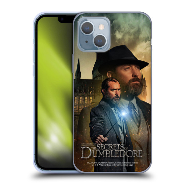 Fantastic Beasts: The Secrets of Dumbledore Character Art Albus Dumbledore Soft Gel Case for Apple iPhone 14