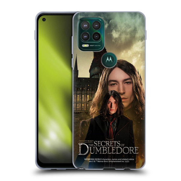 Fantastic Beasts: Secrets of Dumbledore Character Art Credence Barebone Soft Gel Case for Motorola Moto G Stylus 5G 2021