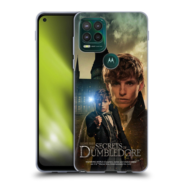 Fantastic Beasts: Secrets of Dumbledore Character Art Newt Scamander Soft Gel Case for Motorola Moto G Stylus 5G 2021