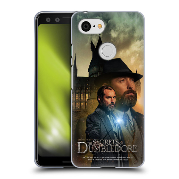 Fantastic Beasts: The Secrets of Dumbledore Character Art Albus Dumbledore Soft Gel Case for Google Pixel 3