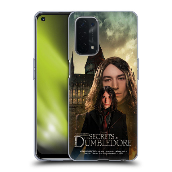 Fantastic Beasts: Secrets of Dumbledore Character Art Credence Barebone Soft Gel Case for OPPO A54 5G