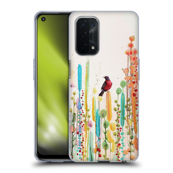Sylvie Demers Birds 3 Scarlet Soft Gel Case for OPPO A54 5G
