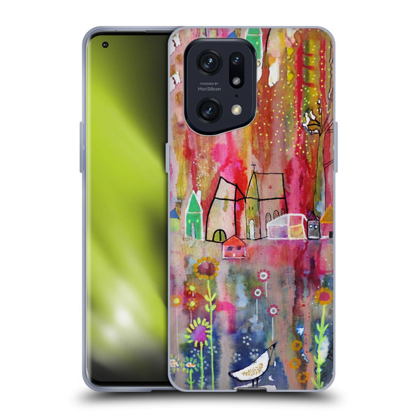 Sylvie Demers Nature House Horizon Soft Gel Case for OPPO Find X5 Pro