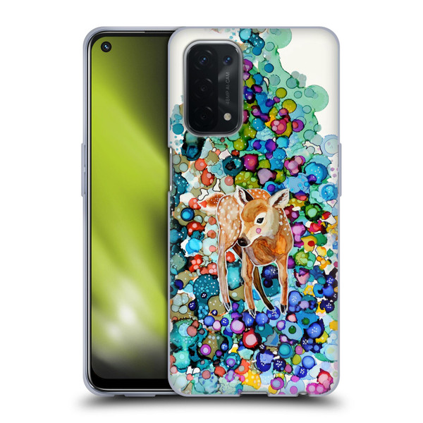 Sylvie Demers Nature Deer Soft Gel Case for OPPO A54 5G