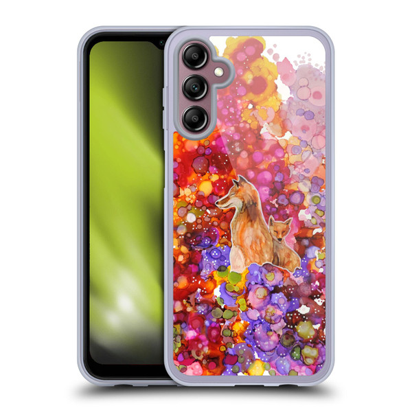 Sylvie Demers Nature Mother Fox Soft Gel Case for Samsung Galaxy A14 5G