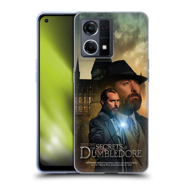 Fantastic Beasts: The Secrets of Dumbledore Character Art Albus Dumbledore Soft Gel Case for OPPO Reno8 4G