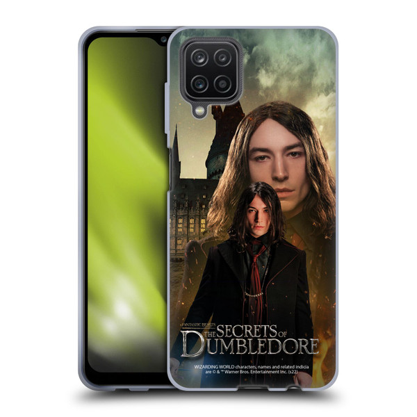 Fantastic Beasts: Secrets of Dumbledore Character Art Credence Barebone Soft Gel Case for Samsung Galaxy A12 (2020)