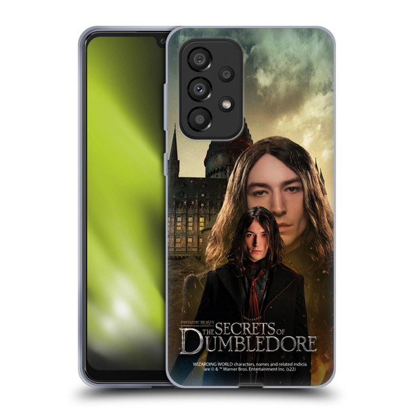 Fantastic Beasts: Secrets of Dumbledore Character Art Credence Barebone Soft Gel Case for Samsung Galaxy A33 5G (2022)