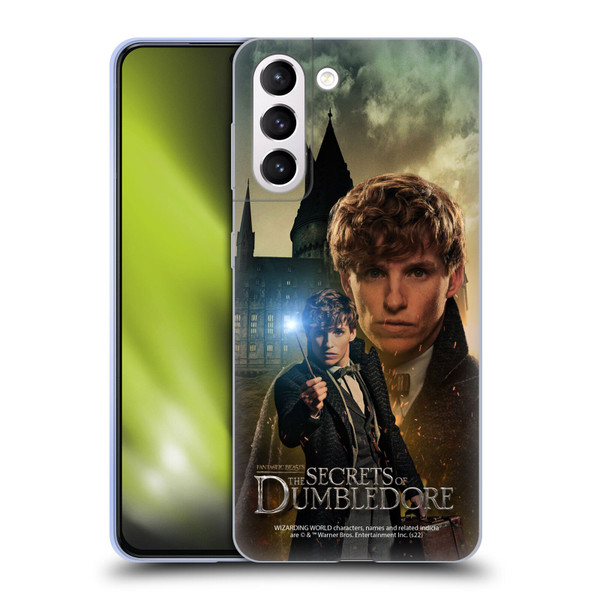 Fantastic Beasts: Secrets of Dumbledore Character Art Newt Scamander Soft Gel Case for Samsung Galaxy S21+ 5G