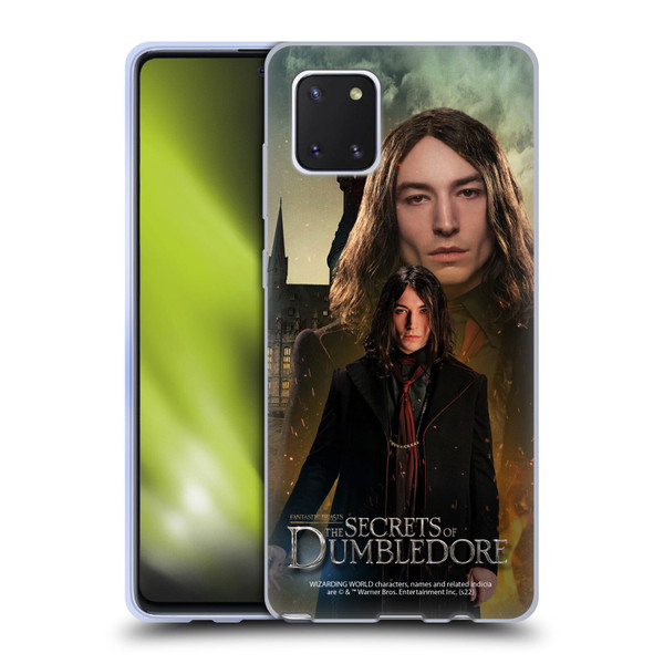 Fantastic Beasts: Secrets of Dumbledore Character Art Credence Barebone Soft Gel Case for Samsung Galaxy Note10 Lite