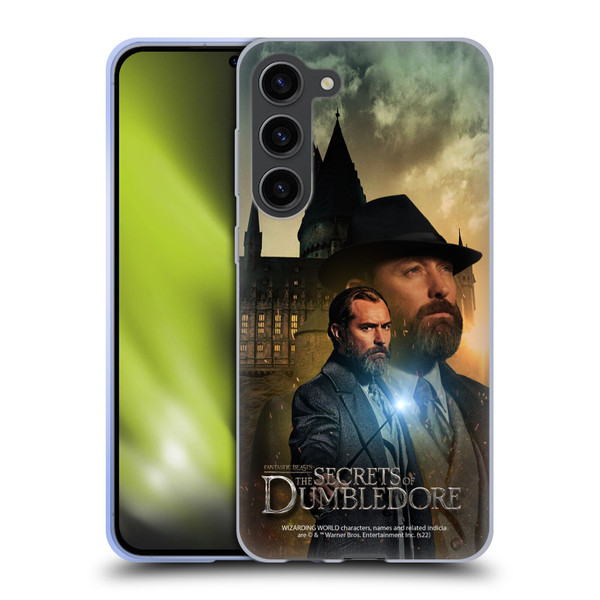 Fantastic Beasts: The Secrets of Dumbledore Character Art Albus Dumbledore Soft Gel Case for Samsung Galaxy S23+ 5G