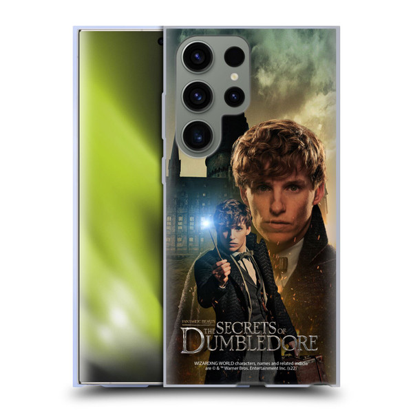 Fantastic Beasts: Secrets of Dumbledore Character Art Newt Scamander Soft Gel Case for Samsung Galaxy S23 Ultra 5G