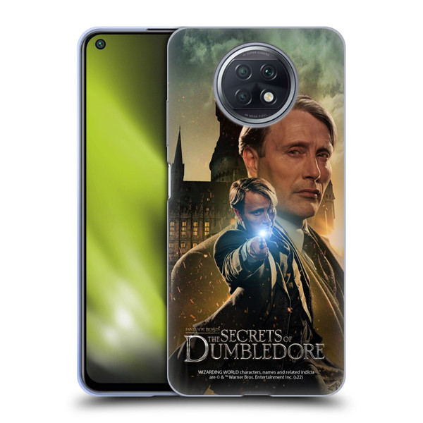 Fantastic Beasts: Secrets of Dumbledore Character Art Gellert Grindelwald Soft Gel Case for Xiaomi Redmi Note 9T 5G