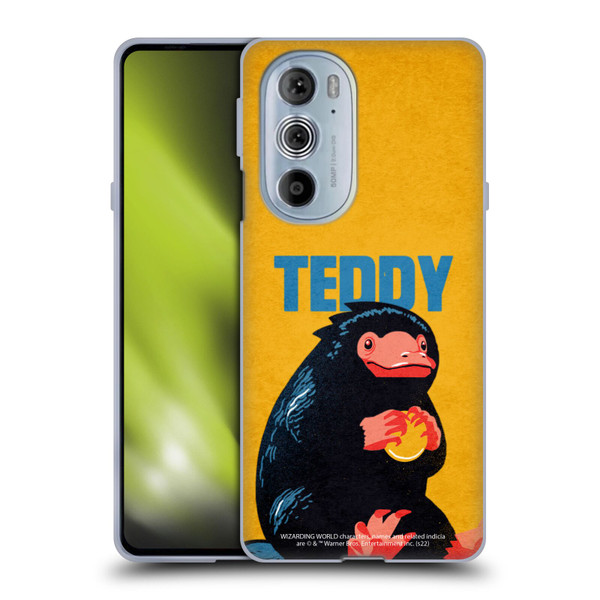 Fantastic Beasts: Secrets of Dumbledore Graphic Badges Teddy Soft Gel Case for Motorola Edge X30