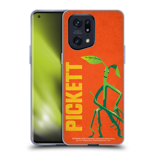 Fantastic Beasts: Secrets of Dumbledore Graphic Badges Pickett Soft Gel Case for OPPO Find X5 Pro