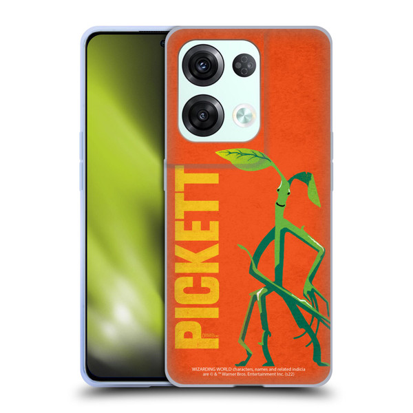 Fantastic Beasts: Secrets of Dumbledore Graphic Badges Pickett Soft Gel Case for OPPO Reno8 Pro