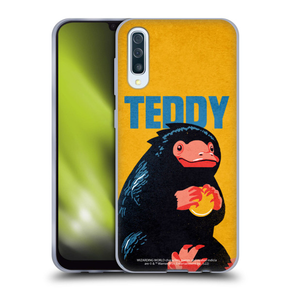 Fantastic Beasts: Secrets of Dumbledore Graphic Badges Teddy Soft Gel Case for Samsung Galaxy A50/A30s (2019)
