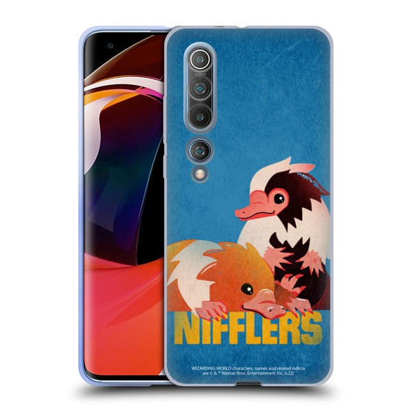 Fantastic Beasts: Secrets of Dumbledore Graphic Badges Nifflers Soft Gel Case for Xiaomi Mi 10 5G / Mi 10 Pro 5G