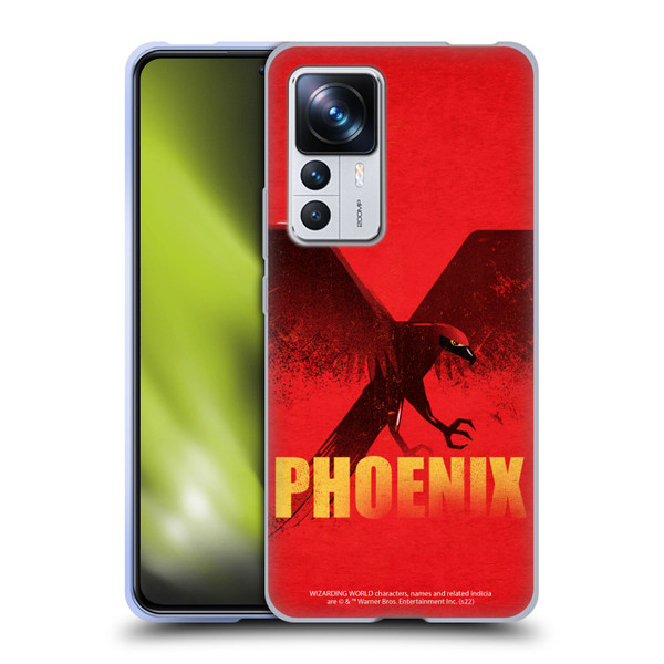 Fantastic Beasts: Secrets of Dumbledore Graphic Badges Phoenix Soft Gel Case for Xiaomi 12T Pro
