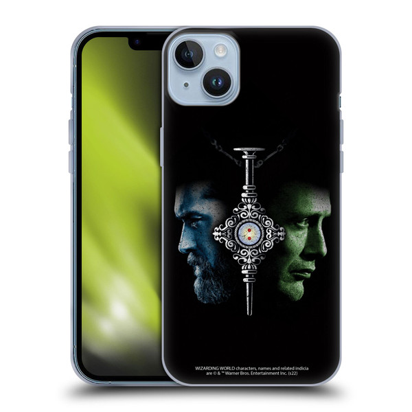 Fantastic Beasts: Secrets of Dumbledore Graphic Core Dumbledore And Grindelwald Soft Gel Case for Apple iPhone 14 Plus