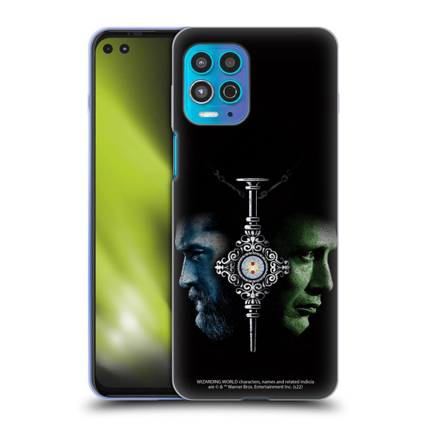 Fantastic Beasts: Secrets of Dumbledore Graphic Core Dumbledore And Grindelwald Soft Gel Case for Motorola Moto G100