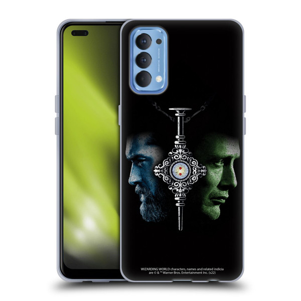 Fantastic Beasts: Secrets of Dumbledore Graphic Core Dumbledore And Grindelwald Soft Gel Case for OPPO Reno 4 5G