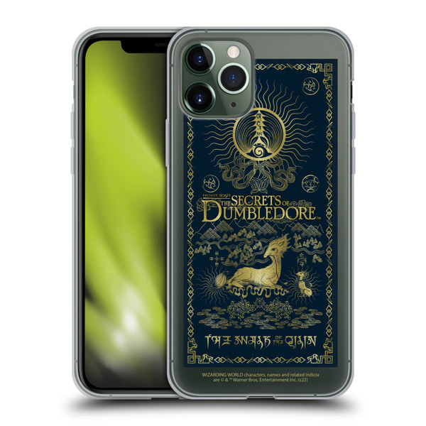 Fantastic Beasts: Secrets of Dumbledore Graphics Bhutan 2 Soft Gel Case for Apple iPhone 11 Pro