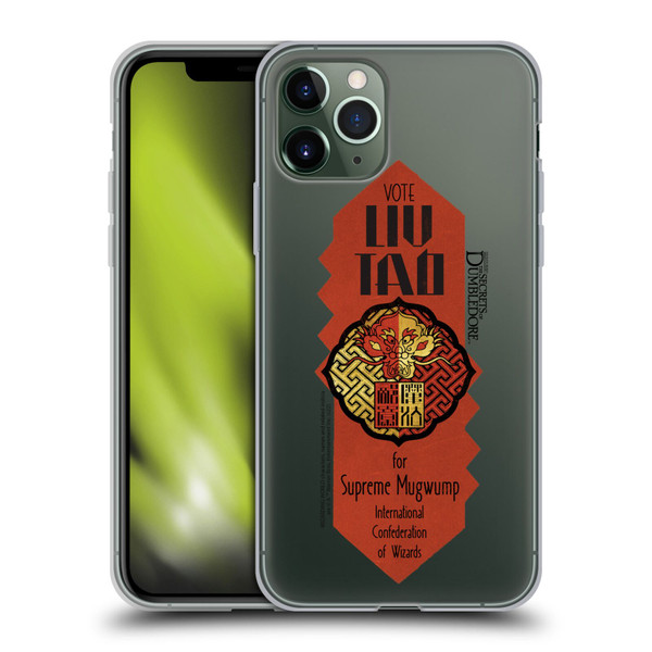 Fantastic Beasts: Secrets of Dumbledore Graphics Liu Tao Soft Gel Case for Apple iPhone 11 Pro
