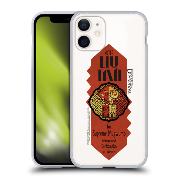 Fantastic Beasts: Secrets of Dumbledore Graphics Liu Tao Soft Gel Case for Apple iPhone 12 Mini