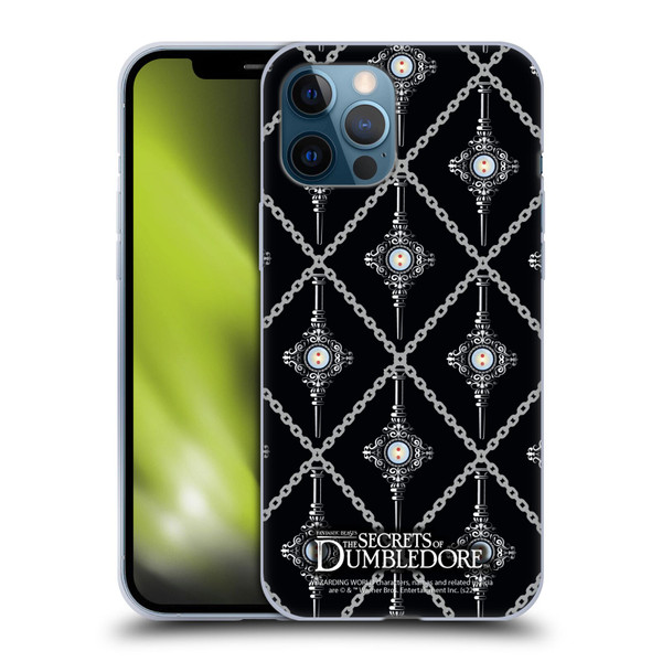 Fantastic Beasts: Secrets of Dumbledore Graphics Blood Troth Pattern Soft Gel Case for Apple iPhone 12 Pro Max