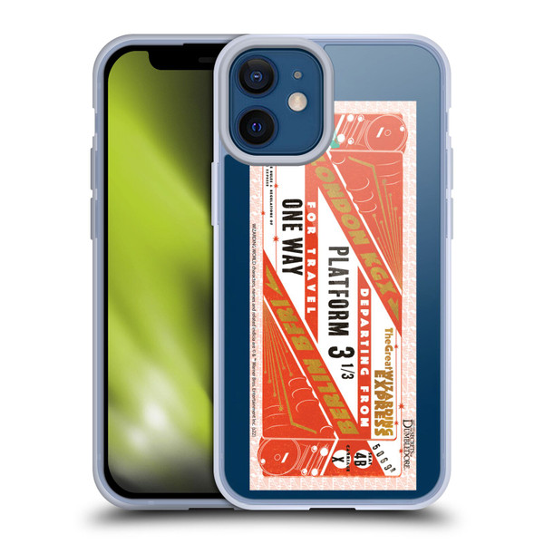 Fantastic Beasts: Secrets of Dumbledore Graphics Train Ticket Soft Gel Case for Apple iPhone 12 Mini