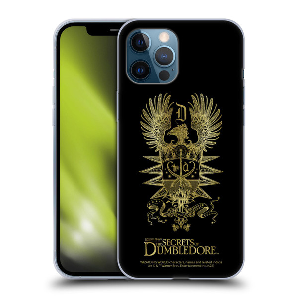 Fantastic Beasts: The Secrets of Dumbledore Graphics Dumbledore's Crest Soft Gel Case for Apple iPhone 12 Pro Max