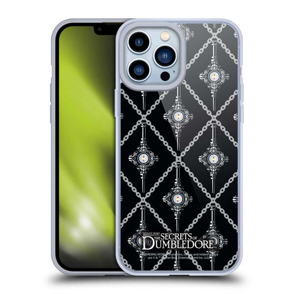Fantastic Beasts: Secrets of Dumbledore Graphics Blood Troth Pattern Soft Gel Case for Apple iPhone 13 Pro Max