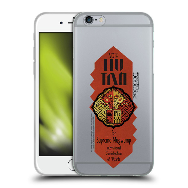 Fantastic Beasts: Secrets of Dumbledore Graphics Liu Tao Soft Gel Case for Apple iPhone 6 / iPhone 6s