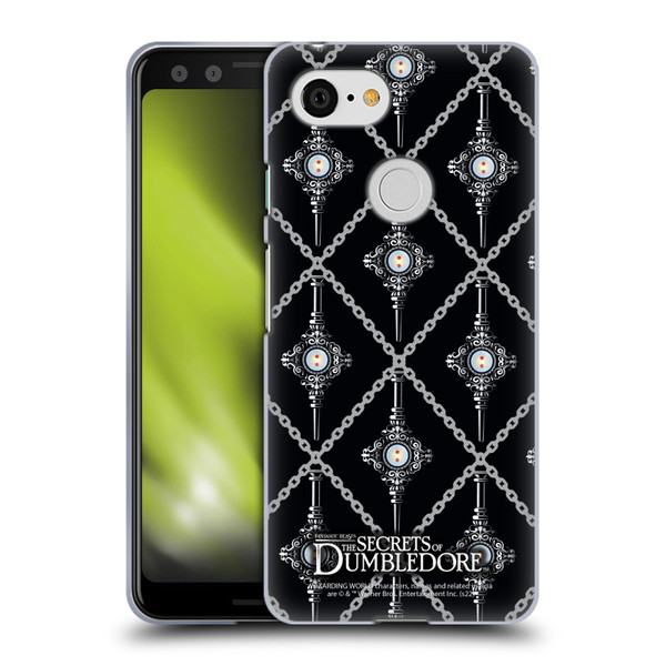 Fantastic Beasts: Secrets of Dumbledore Graphics Blood Troth Pattern Soft Gel Case for Google Pixel 3