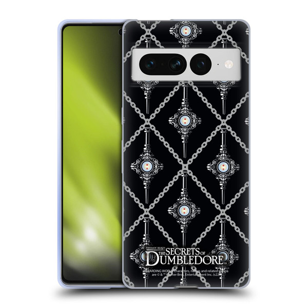 Fantastic Beasts: Secrets of Dumbledore Graphics Blood Troth Pattern Soft Gel Case for Google Pixel 7 Pro